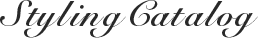 Styling Catalog�@�X�^�C�����O�J�^���O